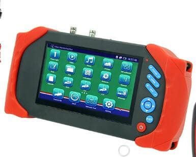 CVBS CCTV Tester with IP and POE testing function